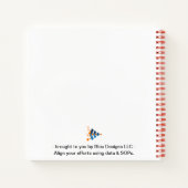 Spiralnotebook für die Aufnahme von Ideen und Schr Notizblock (Rückseite)