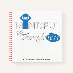 Spiralnotebook für die Aufnahme von Ideen und Schr Notizblock