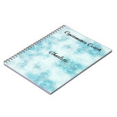 Spiralnotebook für Gymnastik Coach Personalisiert Notizblock (Linke Seite)