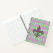 SpiralNotebook für Karneval-Raute Notizblock (Innenseite)