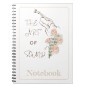 SpiralNotebook für personalisierte Musik - Foto Notizblock (Vorderseite)