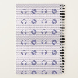 SpiralNotebook für personalisierte Musikfans Notizblock