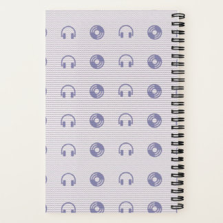 SpiralNotebook für personalisierte Musikfans Notizblock