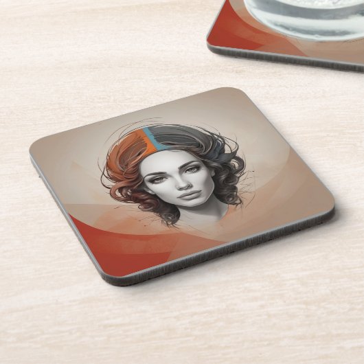 SpiralNotebook Getränkeuntersetzer (Linke Seite)