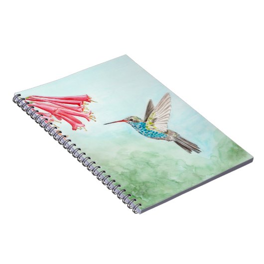 Spiralnotebook Hummingbird Notizblock (Rechte Seite)
