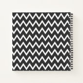 SpiralNotebook im modernen geometrischen Stil Notizblock (Rückseite)