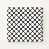 SpiralNotebook im modernen geometrischen Stil Notizblock (Rückseite)