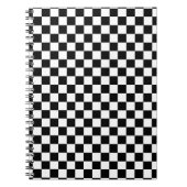 SpiralNotebook im Schachbrettmuster Notizblock (Vorderseite)