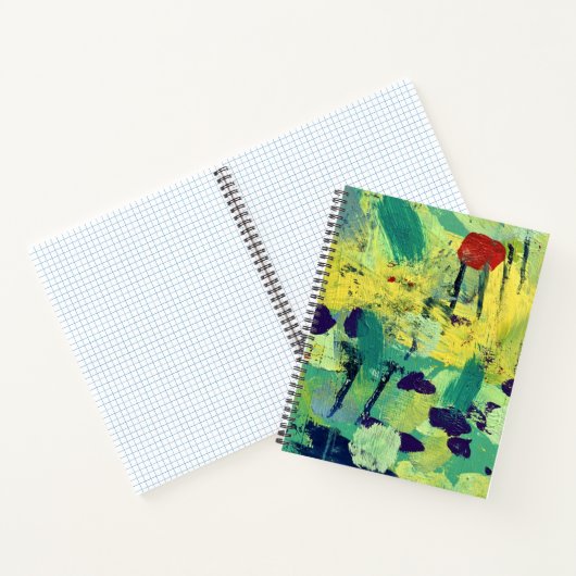 SpiralNotebook in Field & Meadow Design Notizblock (Innenseite)