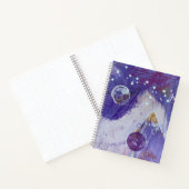 SpiralNotebook in Moon Mountain Design Notizblock (Innenseite)
