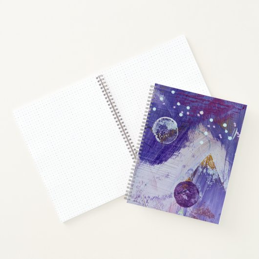 SpiralNotebook in Moon Mountain Design Notizblock (Innenseite)