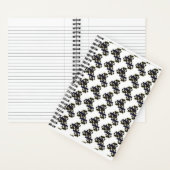 SpiralNotebook in Schwarzweiß Notizblock (Innen)