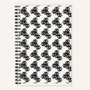 SpiralNotebook in Schwarzweiß Notizblock