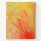 SpiralNotebook in Sunshine Design Notizblock (Rückseite)