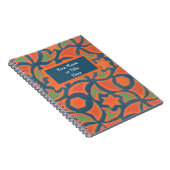 SpiralNotebook, individuell anpassbar, ethnisch Notizblock (Rechte Seite)