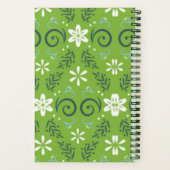 SpiralNotebook - Inspiriert durch die grüne Natur Notizblock (Rückseite)