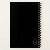 SpiralNotebook - Journal - Lock und Key Notizblock (Rückseite)
