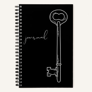 SpiralNotebook - Journal - Lock und Key Notizblock