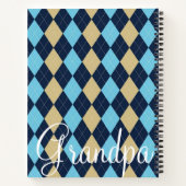 SpiralNotebook Kariert Opa Notizblock (Rückseite)