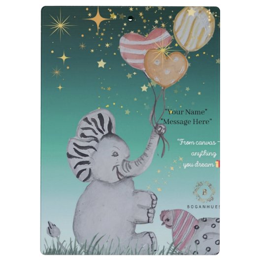 SpiralNotebook Klemmbrett (Rückseite)