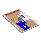 Spiralnotebook - Kommunikation (Caderno-comunicado Notizblock (Rechte Seite)