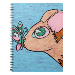 SpiralNotebook, kuriose Butterfly Friend Notizblock