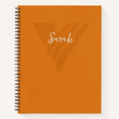 SpiralNotebook (Mandarine) Notizblock (Vorderseite)