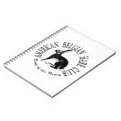 SpiralNotebook mit ABHC-Logo Notizblock (Linke Seite)