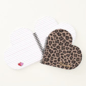 SpiralNotebook mit anpassbarer Leopard-Druck Notizblock (Innenseite)