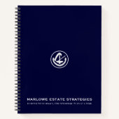 SpiralNotebook mit benutzerdefiniertem Firmenlogo Notizblock (Vorderseite)