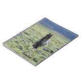 SpiralNotebook mit Blauer Zeus Notizblock (Linke Seite)