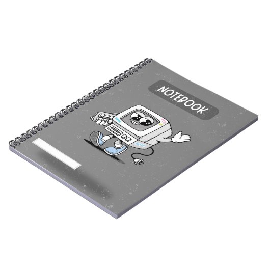 SpiralNotebook mit einzigartigem Design Notizblock (Linke Seite)