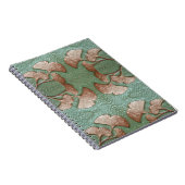 Spiralnotebook mit Gingko-Blatt Design 2 Notizblock (Rechte Seite)