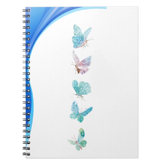 Spiralnotebook mit Ihrem besten Schwarzweiß-Notebo Notizblock (Vorderseite)