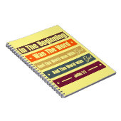 SpiralNotebook mit Inspiration Bible Verse Notizblock (Rechte Seite)