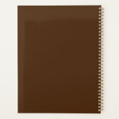 SpiralNotebook mit Inspiration Bible Verse Planer (Rückseite)