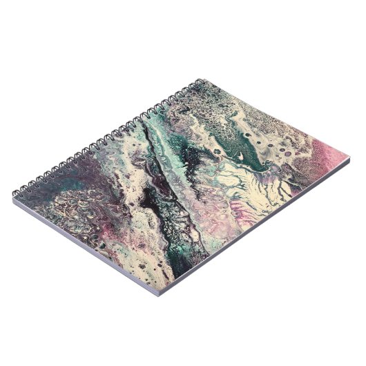 SpiralNotebook mit Johnson Abstrakt Artwork Notizblock (Linke Seite)