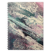 SpiralNotebook mit Johnson Abstrakt Artwork Notizblock (Vorderseite)