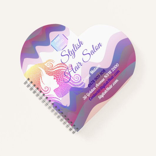 SpiralNotebook mit Logo Notizblock (Vorderseite)