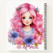 SpiralNotebook mit Namen Notizblock (Rückseite)