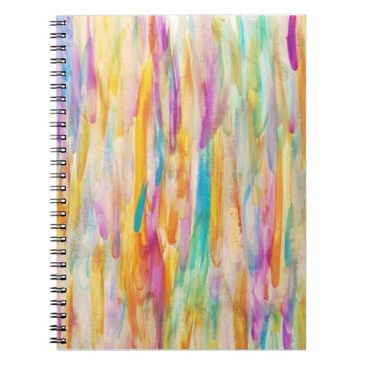 SpiralNotebook mit originalen, bemalten Kunstwerke Notizblock (Vorderseite)