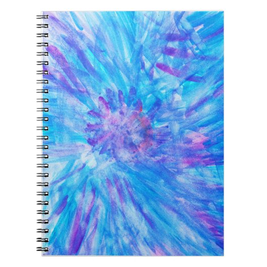 SpiralNotebook mit originalen, bemalten Kunstwerke Notizblock (Vorderseite)