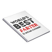 SpiralNotebook mit Schwarz/Weiß Notizblock (Rechte Seite)