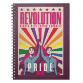 SpiralNotebook mit Vintagem Stolz Notizblock (Vorderseite)