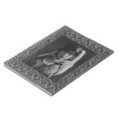 Spiralnotebook mit Vintager Tänzerin Kyra Notizblock (Linke Seite)