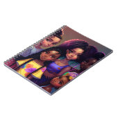 Spiralnotebook mit weichem Papier - Freunde Notizblock (Linke Seite)