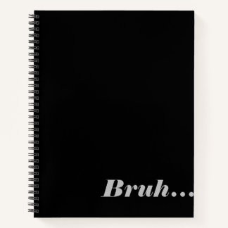 SpiralNotebook mit Worten Notizblock