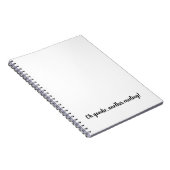 SpiralNotebook Notizblock (Rechte Seite)