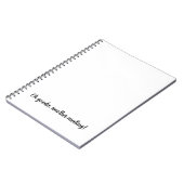 SpiralNotebook Notizblock (Linke Seite)