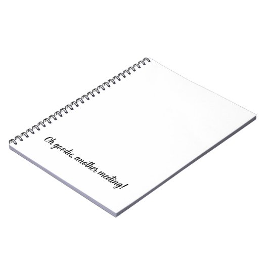 SpiralNotebook Notizblock (Linke Seite)